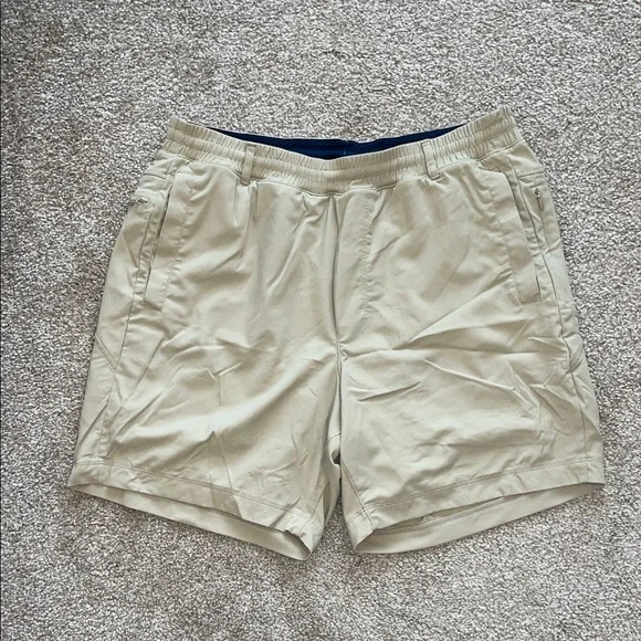 Birddogs Men’s Regular Khaki Athletic Shorts w/ Built-In Liner - Size XL - Picture 7 of 8